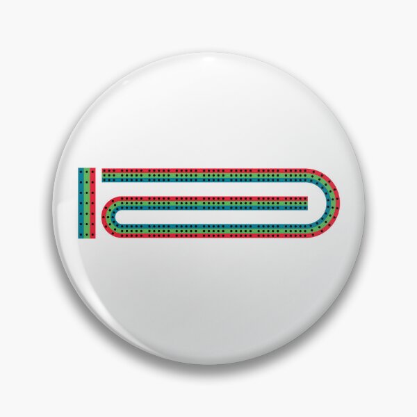 Item preview, Cribbage Board 3 Track Classic designed and sold by Huhnerdieb Apparel.