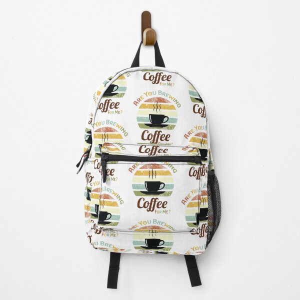 Item preview, Are You Brewing Coffee For Me ? ,Funny Cafe Lover Retro Vintage Distressed Colorful Art designed and sold by pedrored369.