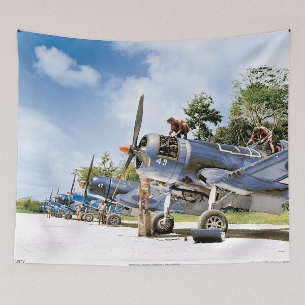 Item preview, RNZAF Corsairs at Espiritu Santo 1944 designed and sold by Rarity-Color.