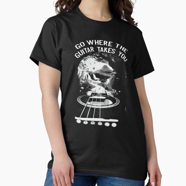 Item preview, Go Where The Guitar Takes You (Version 3) designed and sold by mebyme.