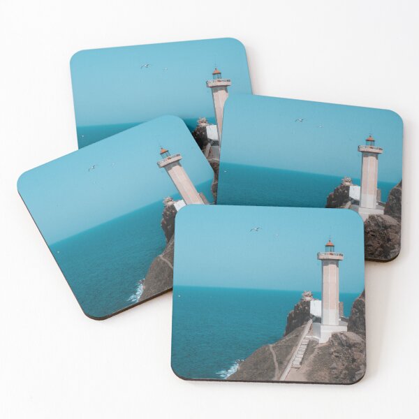 Item preview,   Lighthouse near of  the ocean  & blue ocean water  designed and sold by anisbbmbrush.