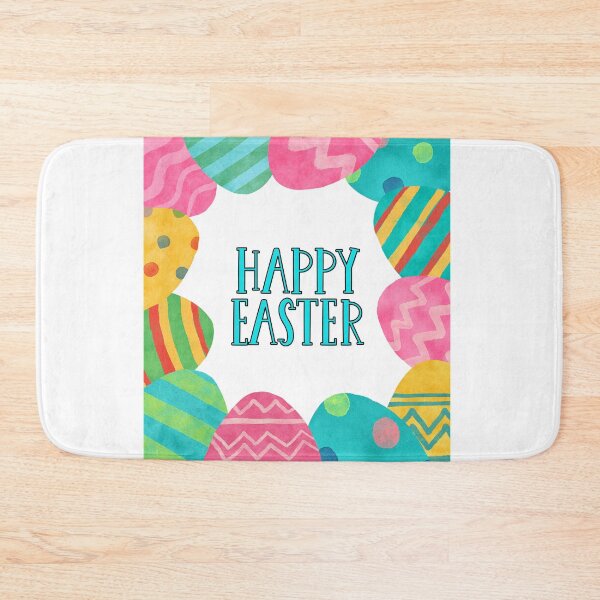 Item preview, Cute Colorful Happy Easter Eggs designed and sold by JanesCreations.
