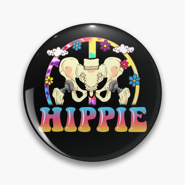 Item preview, Hippie Hip Replacement Joint Surgery Funny Recovery designed and sold by katieschunk.
