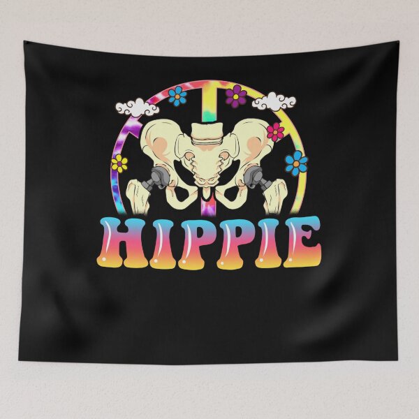 Item preview, Hippie Hip Replacement Joint Surgery Funny Recovery designed and sold by katieschunk.