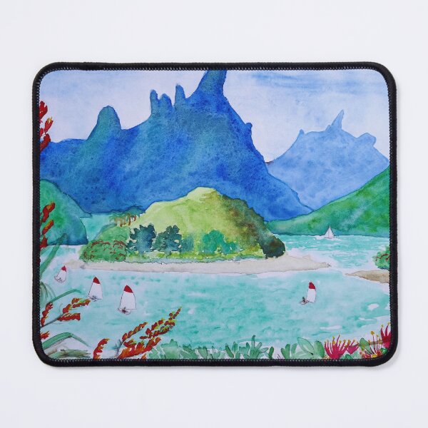 Item preview, Dinghies on Parua Bay designed and sold by lisabenckhuysen.