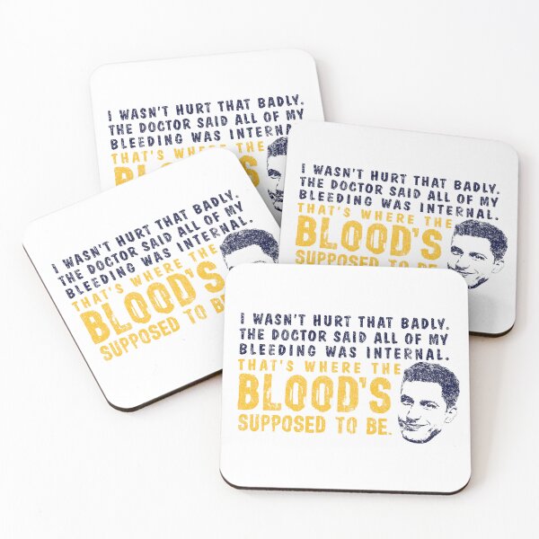Item preview, That's Where The Blood's Supposed To Be - Peralta (Variant) designed and sold by huckblade.