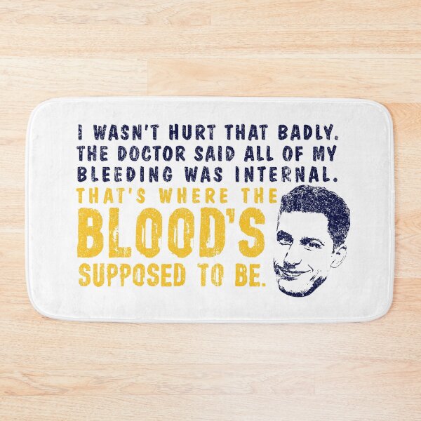 Item preview, That's Where The Blood's Supposed To Be - Peralta (Variant) designed and sold by huckblade.