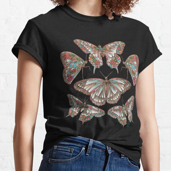 Botanical Butterflies Classic T-Shirt