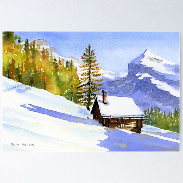 Item preview, Swiss mountain chalet designed and sold by Renee Walden.