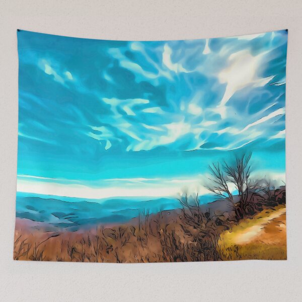 Item preview, Windy Mountain Top, Blue Ridge designed and sold by MediaArtbyMara.