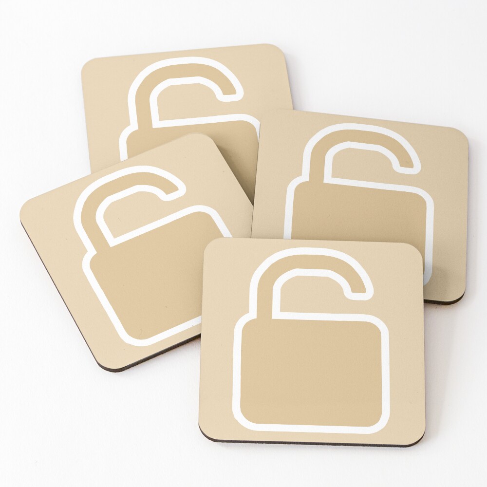 Item preview, Coasters (Set of 4) designed and sold by ChibiCharacters.