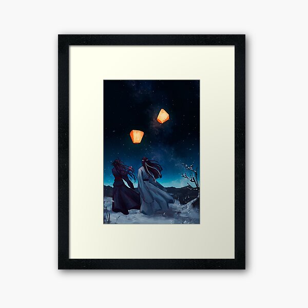 mo dao zu shi Lanterns Framed Art Print