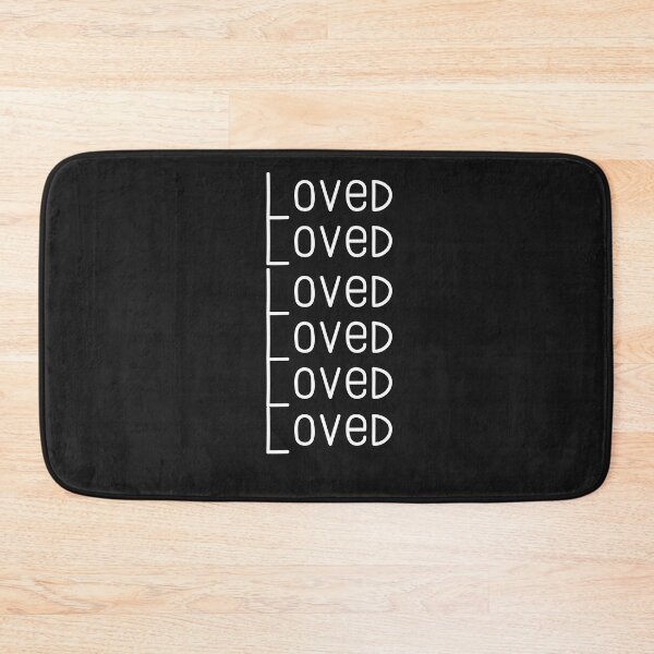 Item preview, Loved Black and White designed and sold by RedSparkle.