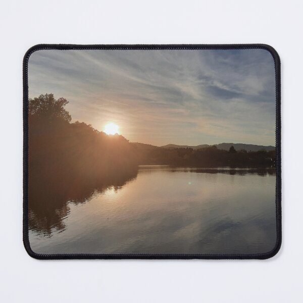 Item preview, sunset over the calm lake designed and sold by barbich.
