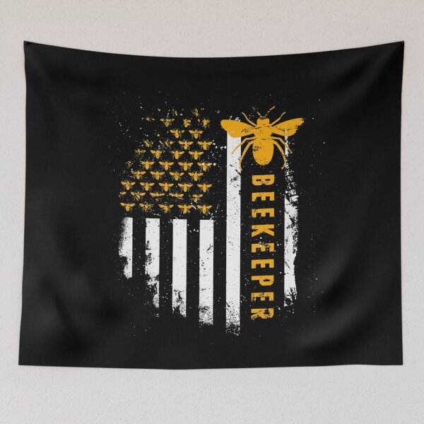 Item preview, Honey Bee beekeeping hive Beekeeper designed and sold by katieschunk.