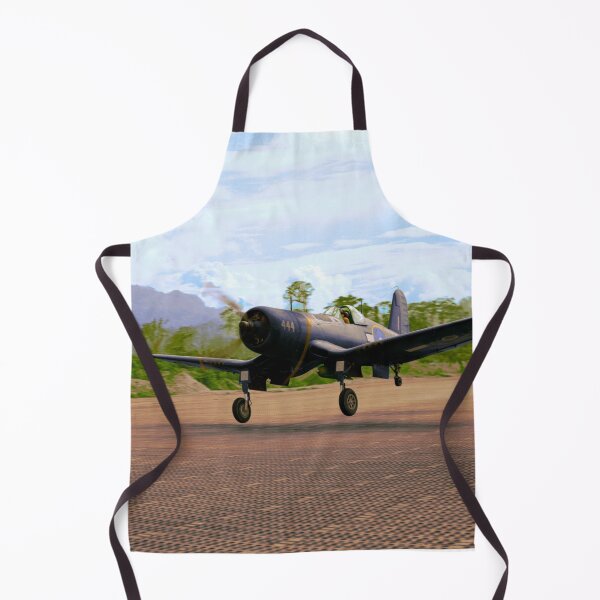 Item preview, RNZAF Corsair takes off from Piva Airfield. designed and sold by Rarity-Color.