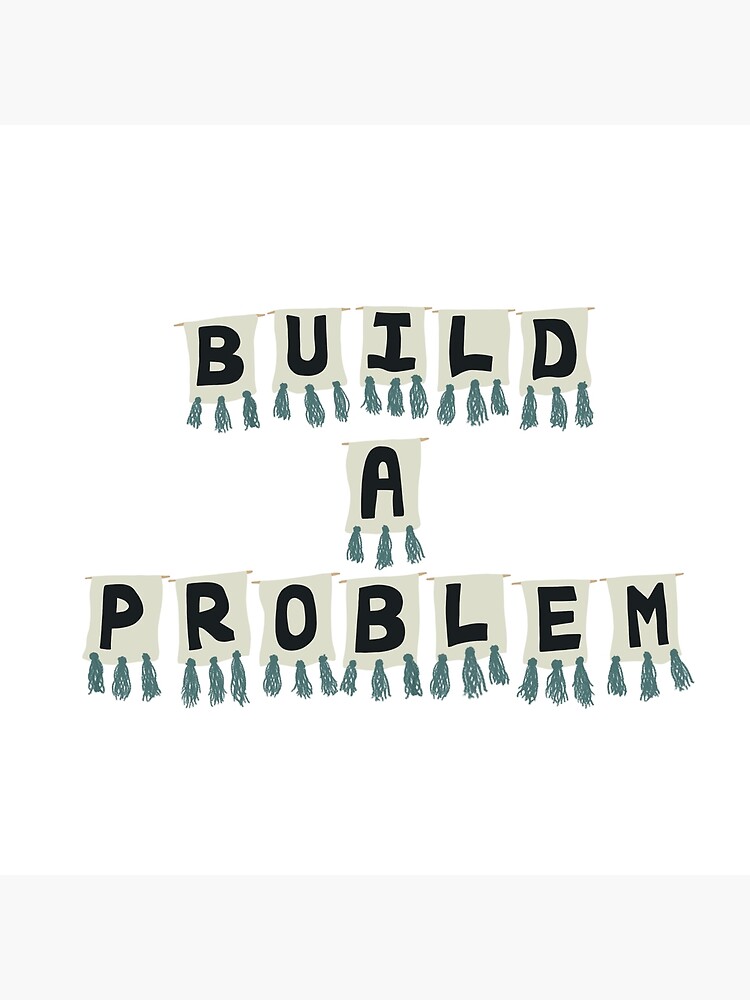 dodie build a problem poster design Photographic Print for Sale by  curlinashop