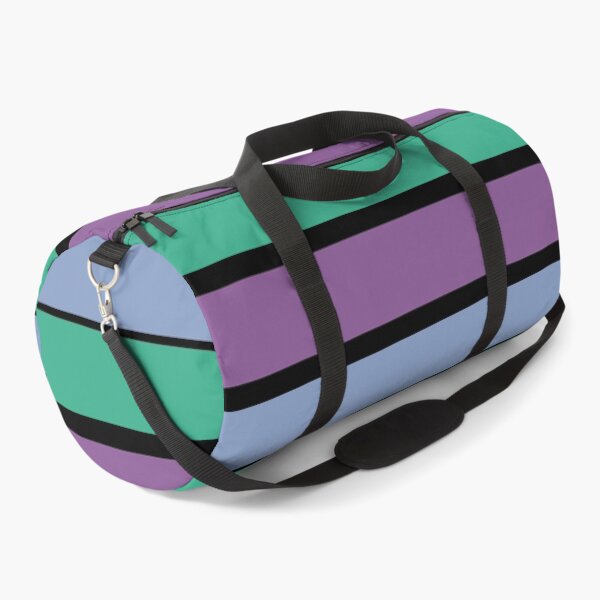 Item preview, Retro Striped Pattern Design - Green Purple Blue designed and sold by MoePark.