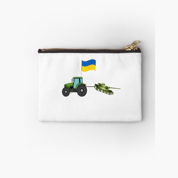 Item preview, Ukrainian Farmer Towing Russian Tank I I Stand With Ukraine  designed and sold by Oops! I Printed It.
