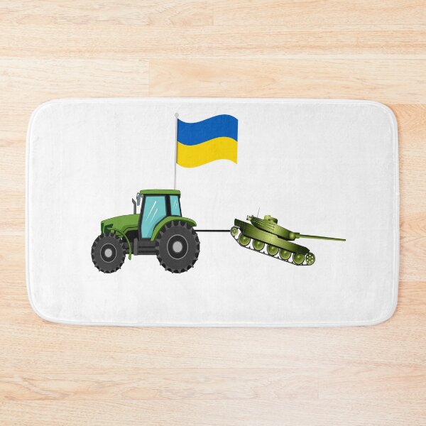 Item preview, Ukrainian Farmer Towing Russian Tank I I Stand With Ukraine  designed and sold by Oops! I Printed It.