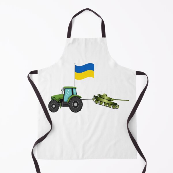 Item preview, Ukrainian Farmer Towing Russian Tank I I Stand With Ukraine  designed and sold by Mariano ⭐⭐⭐⭐⭐.