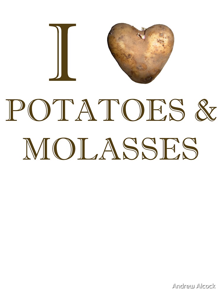 Potatoes And Molasses Kids T Shirt By Andrewalcock Redbubble