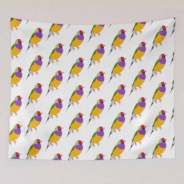 Item preview, Gouldian Finch designed and sold by Swoerle.