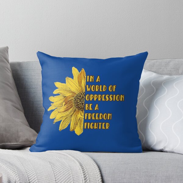 Item preview, Sunflower Ukraine Freedom Fighter designed and sold by LoveAndDefiance.