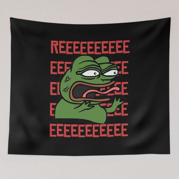 Item preview, Birthday Gifts Pepe The Frog Reeee Rare Dank Memes Retro Wave designed and sold by BoHermiston234.