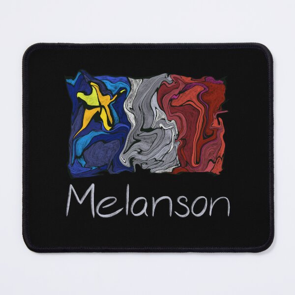 Item preview, Acadian Flag pastel liquid mosaic Melanson - Drapeau acadien mosaïque liquide pastel vitrail Melanson designed and sold by ColoursOfFrance.
