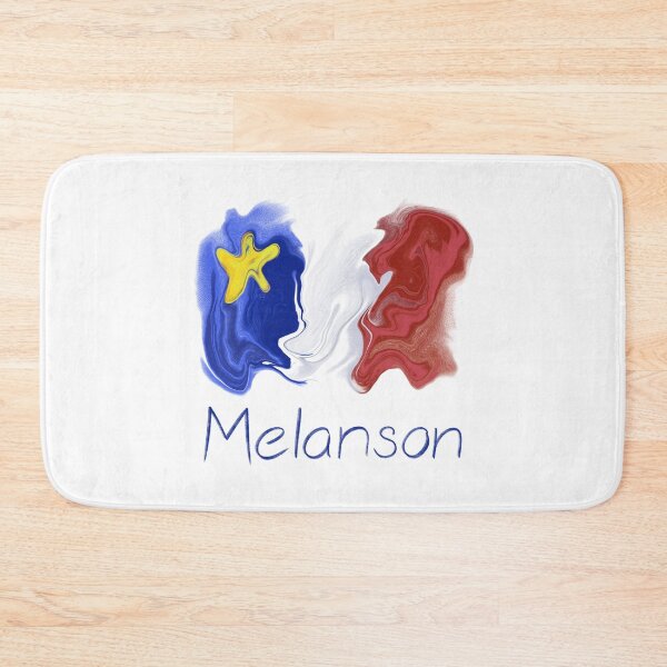 Item preview, Acadian Flag pastel liquid Melanson  - Drapeau acadien liquide pastel Melanson designed and sold by ColoursOfFrance.