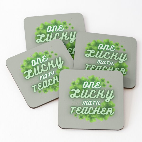 Item preview, Un profesor de matemáticas afortunado designed and sold by Uyleesdesign.
