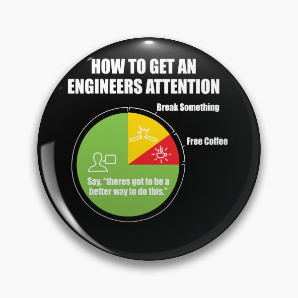Item preview, How To Get An Engineers Attention Engineering Funny designed and sold by katieschunk.