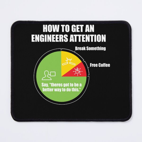 Item preview, How To Get An Engineers Attention Engineering Funny designed and sold by katieschunk.