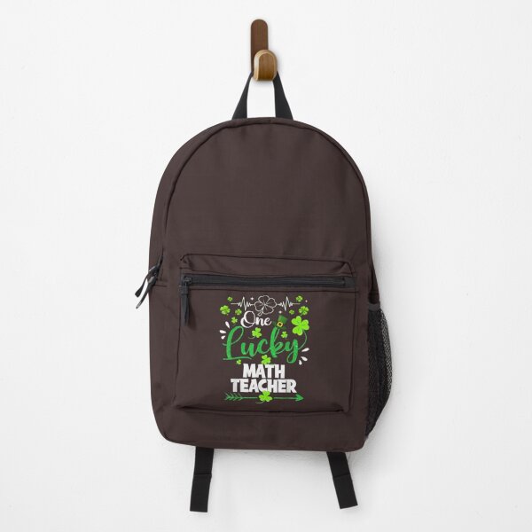 Item preview, One Lucky Math Teacher designed and sold by Uyleesdesign.