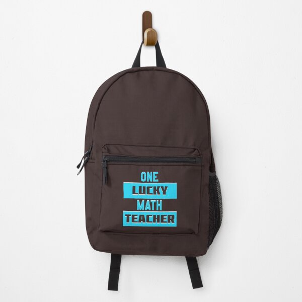 Item preview, One Lucky Math Teacher (2) designed and sold by Uyleesdesign.
