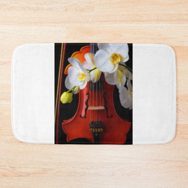 Item preview, White Orchids And Baroque Violin designed and sold by Garry Gay.