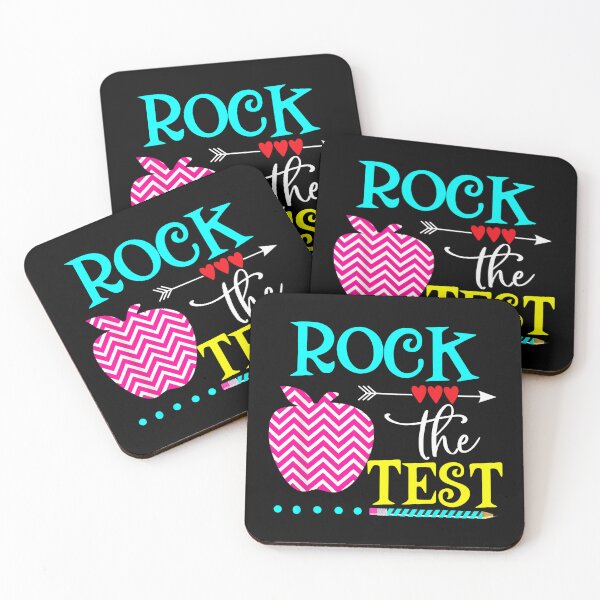 Item preview, Rock The Test Teacher Test Day Testing Day Colorful Teacher designed and sold by KamaTeran.