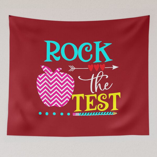 Item preview, Rock The Test Teacher Test Day Testing Day Colorful Teacher designed and sold by KamaTeran.