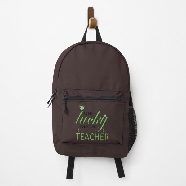 Item preview, One Lucky Math Teacher Clovers Citas divertidas (1) designed and sold by Uyleesdesign.