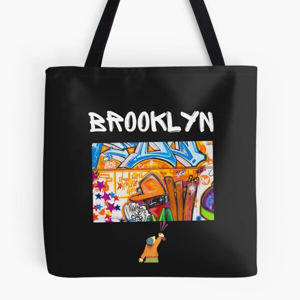 Artikelvorschau, BROOKLYN-GRAFITTI-MALER-MALEREI MIT Kunstwand entworfen und verkauft von DoloresAlaire.