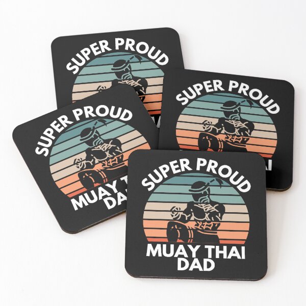 Item preview, Super Proud Muay Thai Dad, Muay Thai Dad Gifts designed and sold by LaughingHorseCo.