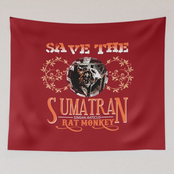 Item preview, Save the Sumatran Rat Monkey designed and sold by KamaTeran.