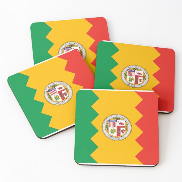 Item preview, Los Angeles City Flag designed and sold by trqffic.
