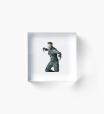 Hugh Jackman the true Wolverine, Logan Acrylic Block