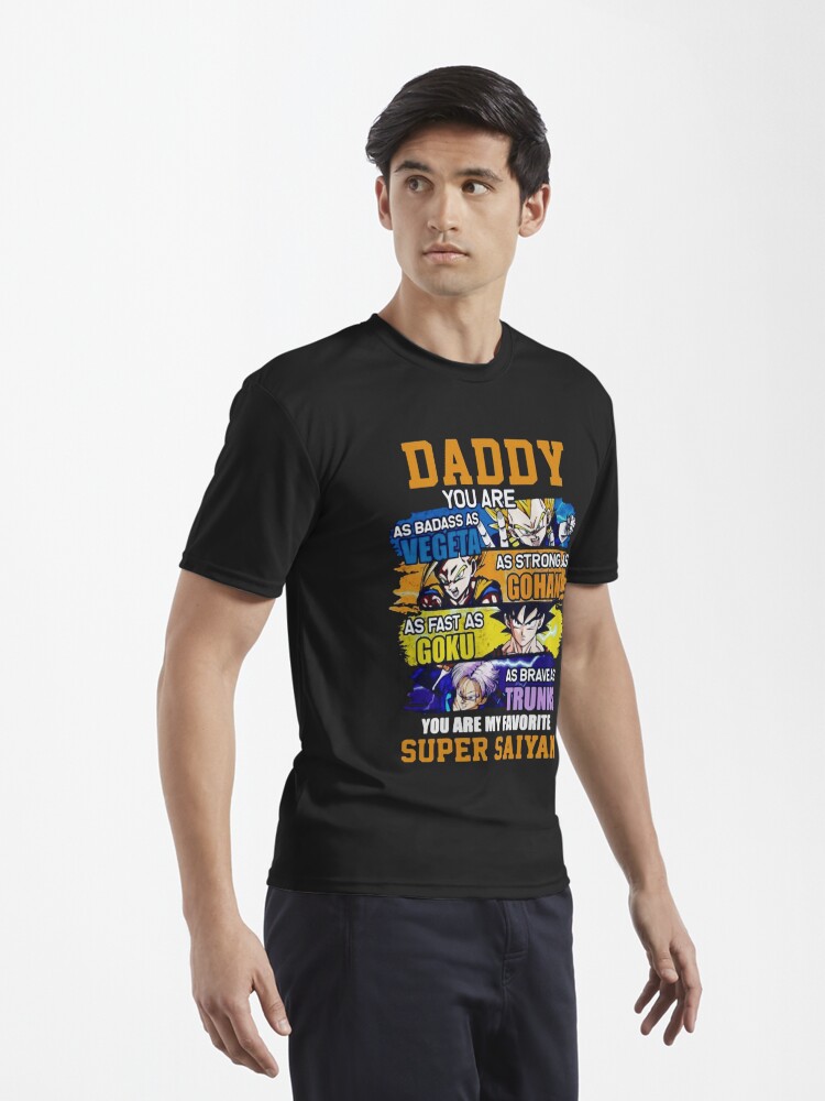 Discover Daddy Super Saiyan Dragon Ball Z | Active T-Shirt