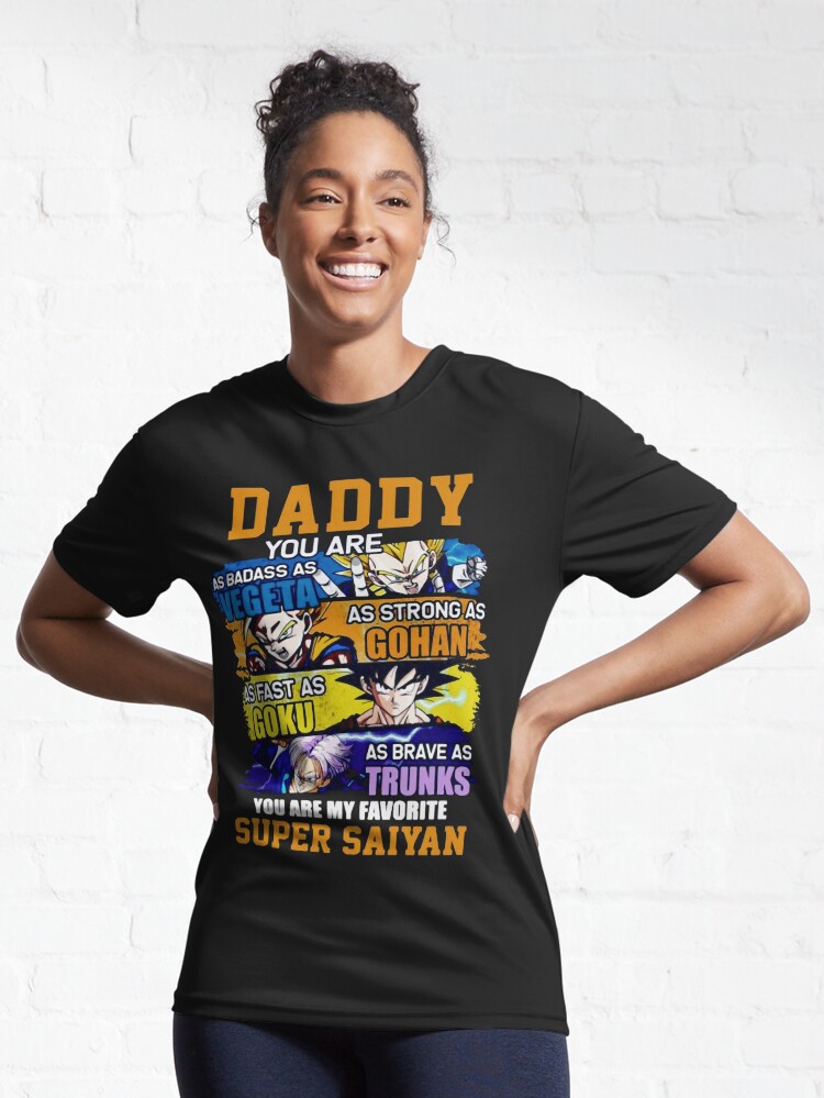 Discover Daddy Super Saiyan Dragon Ball Z | Active T-Shirt
