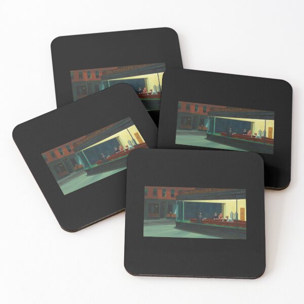 Item preview, AMERICAN ARTIST Edward Hopper Nighthawks 1942 designed and sold by NguyenThanhRte.