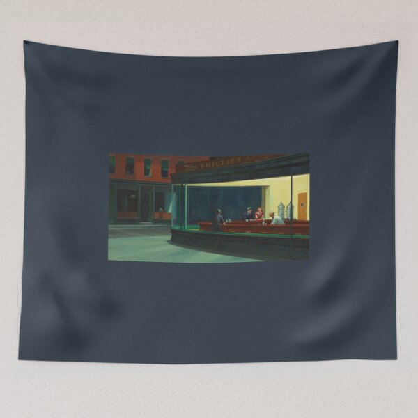 Item preview, AMERICAN ARTIST Edward Hopper Nighthawks 1942 designed and sold by NguyenThanhRte.