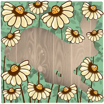 Artwork thumbnail, Celebrate Spring Rabbit by missmann